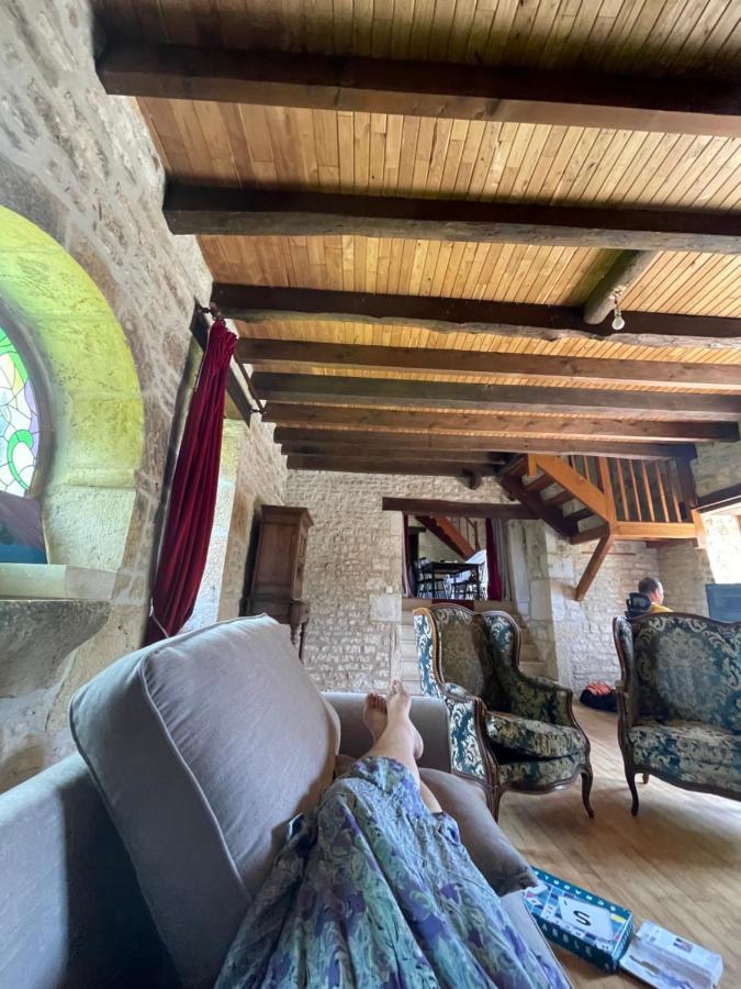 Domaine Du Bonheur En Pierre Avec Piscine, Proche Sarlat Villa Carlux Luaran gambar