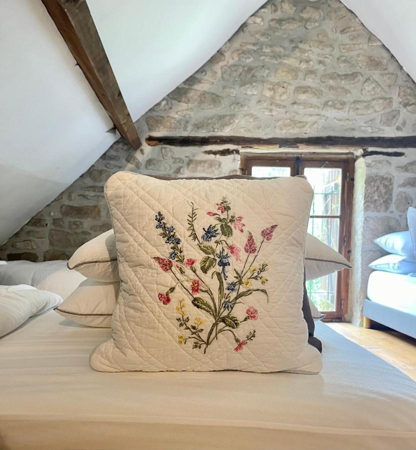 Domaine Du Bonheur En Pierre Avec Piscine, Proche Sarlat Villa Carlux Luaran gambar