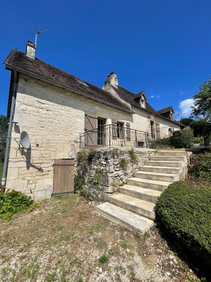 Domaine Du Bonheur En Pierre Avec Piscine, Proche Sarlat Villa Carlux Luaran gambar