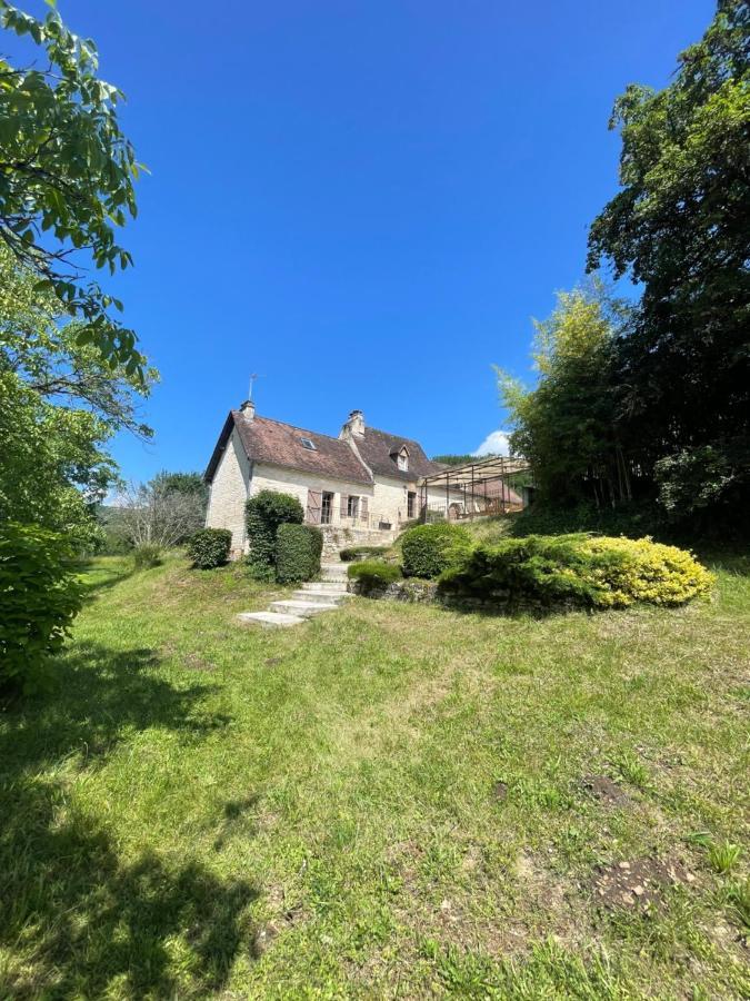 Domaine Du Bonheur En Pierre Avec Piscine, Proche Sarlat Villa Carlux Luaran gambar