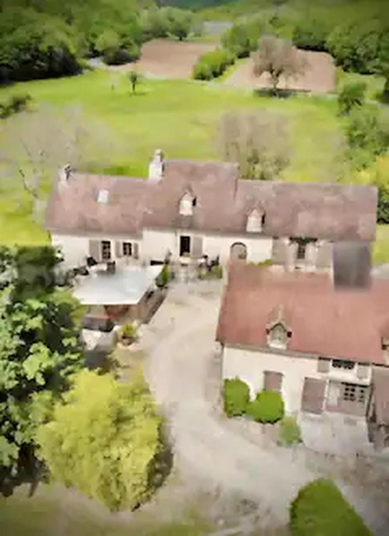 Domaine Du Bonheur En Pierre Avec Piscine, Proche Sarlat Villa Carlux Luaran gambar