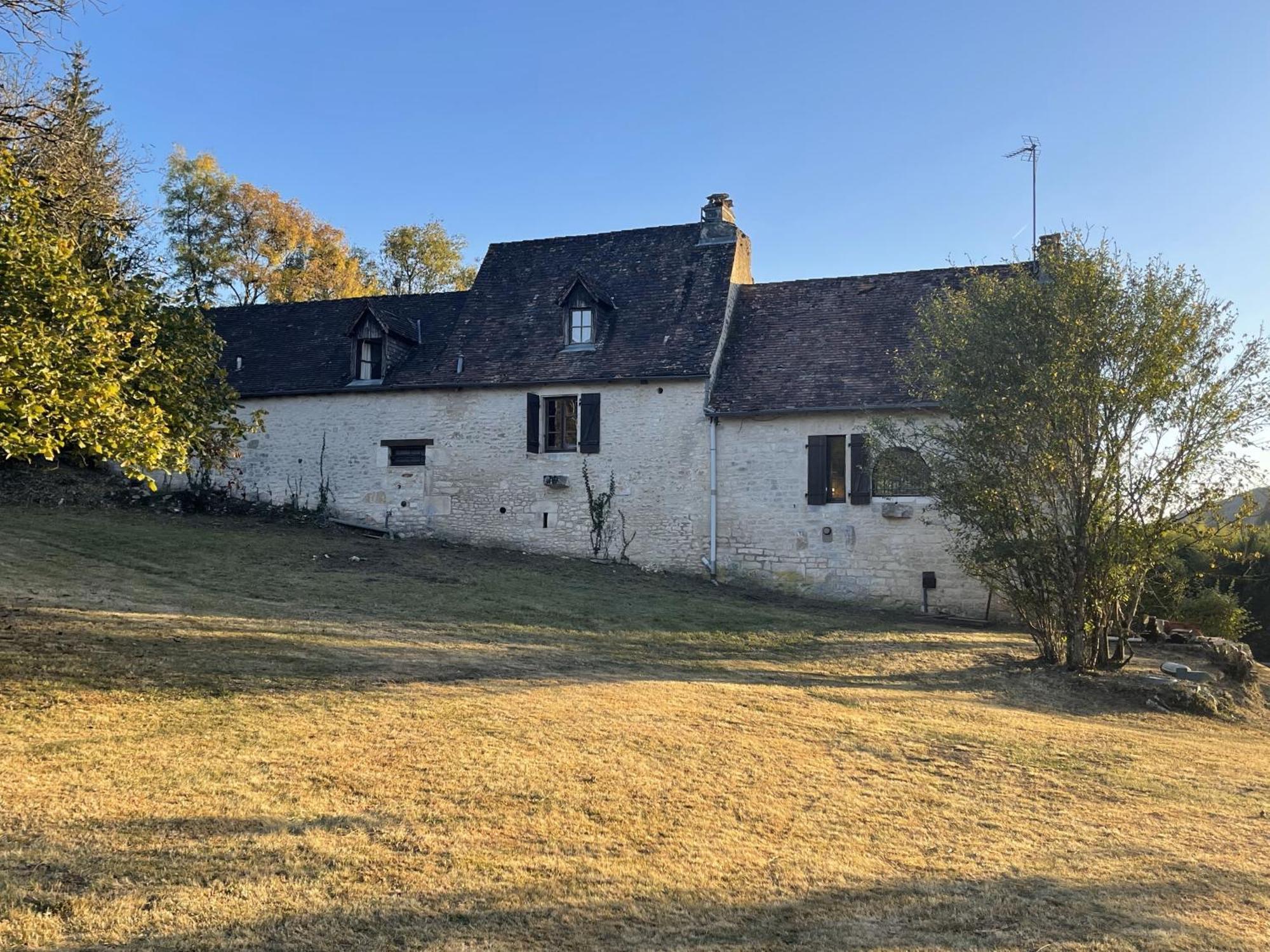Domaine Du Bonheur En Pierre Avec Piscine, Proche Sarlat Villa Carlux Luaran gambar